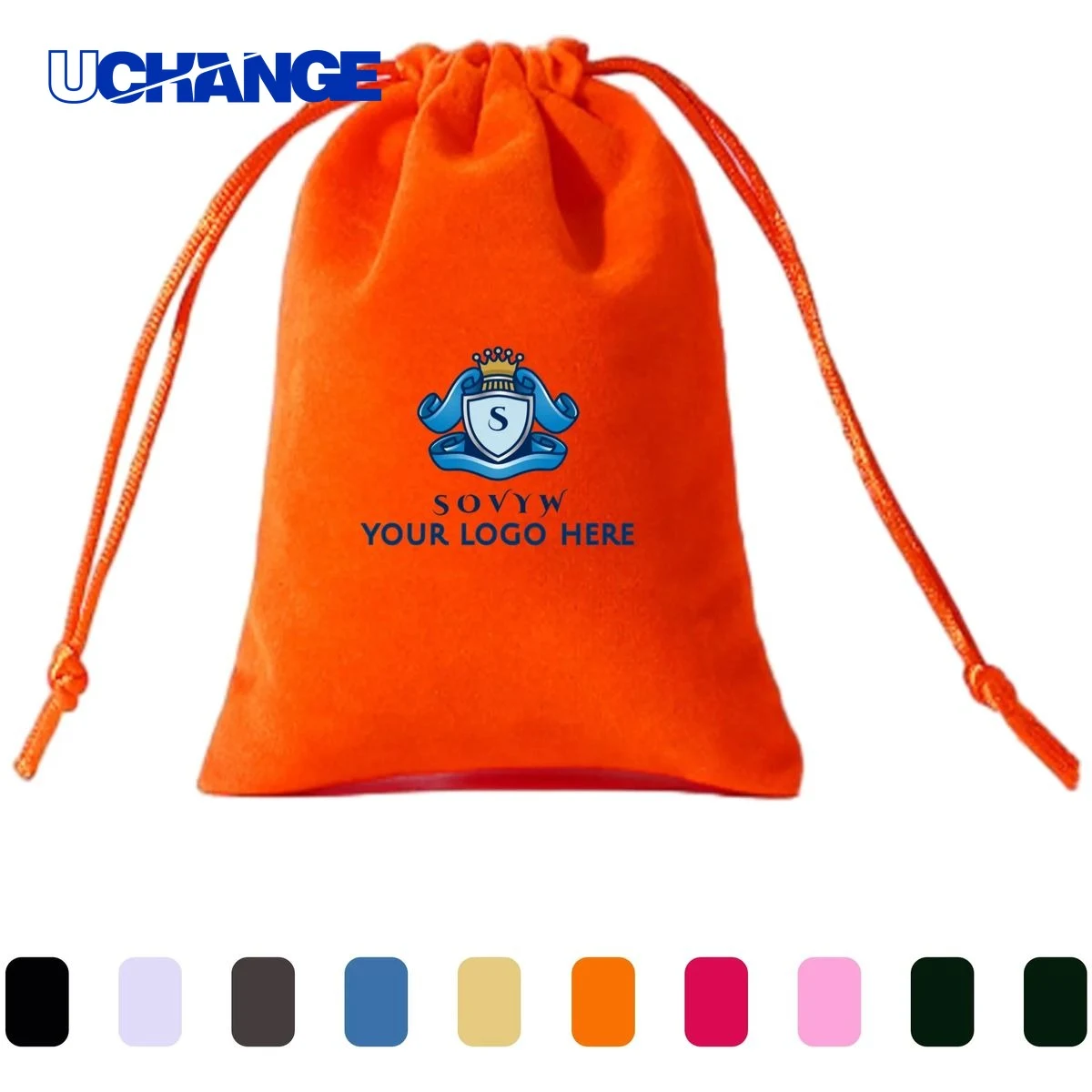 Velvet Drawstring Bag Organizer 1