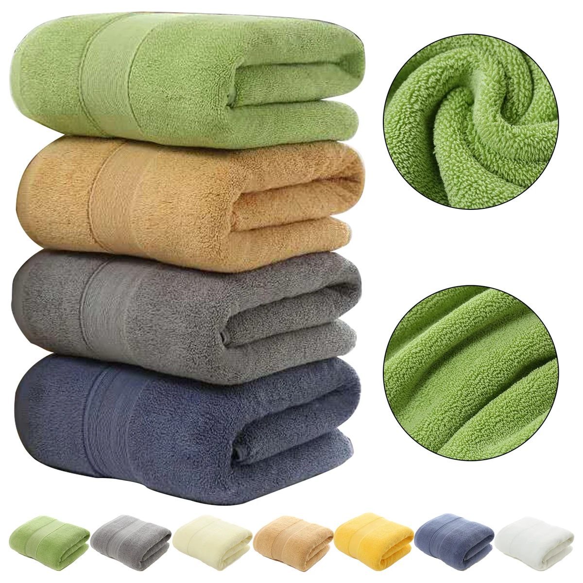 Extra Absorbent 100% Cotton Towels 1