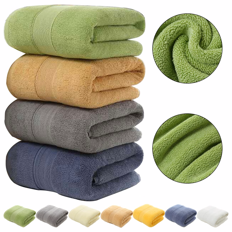 Extra Absorbent 100% Cotton Towels