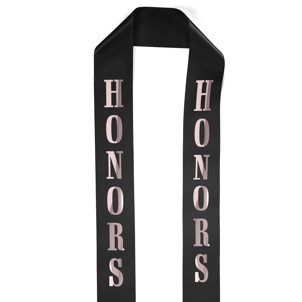 4" Badge Satin Stole - 60" Long - Brilliance 1