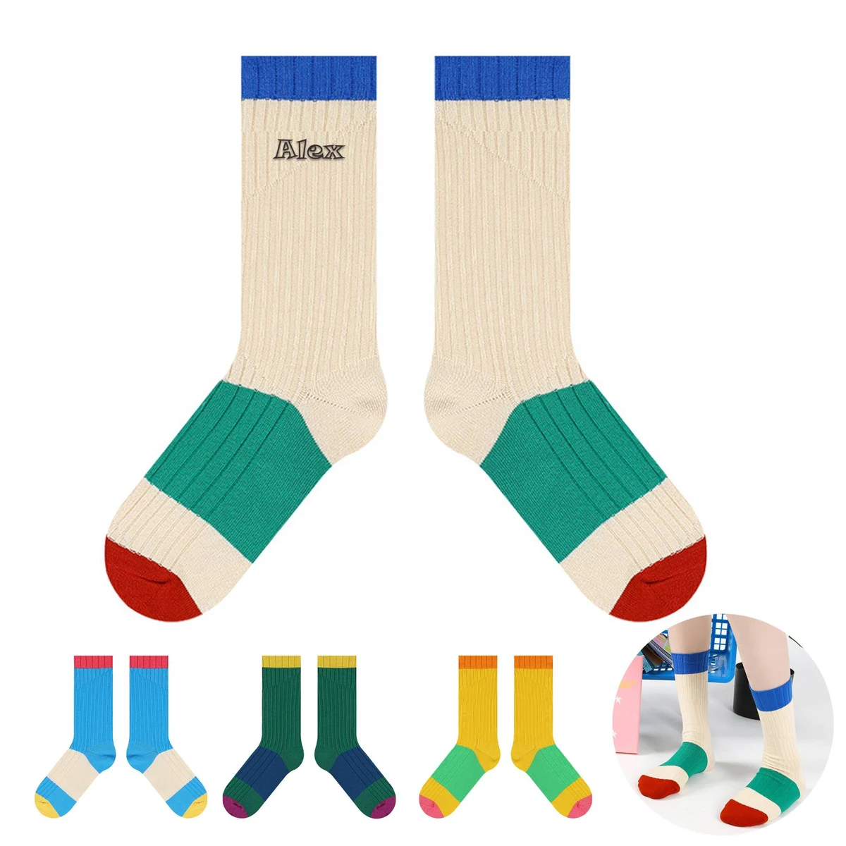Comfortable Fashion Athletic Socks for Women 1