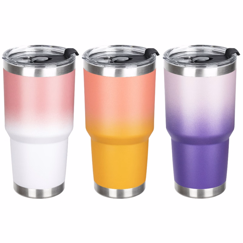 30 Oz Stainless Steel Insulated Mug-Gradient