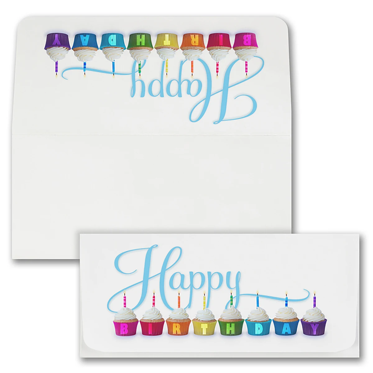 Birthday Cupcakes Currency Envelope 1