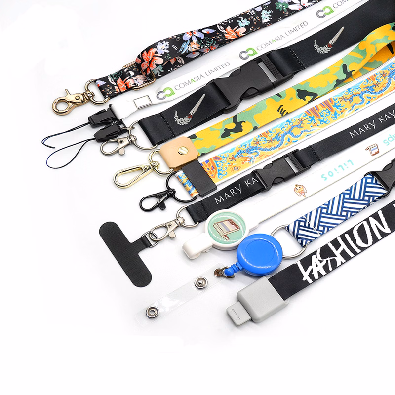 5/8" Custom Full color lobster clasp Lanyards