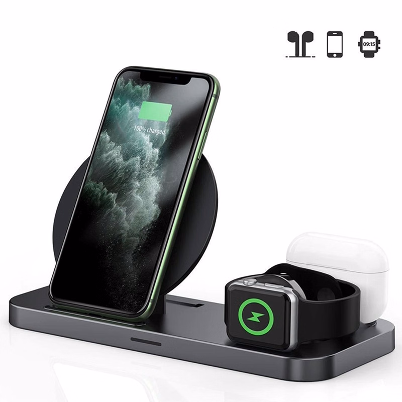 Foldable 3-in-1 Wireless Charger Station
