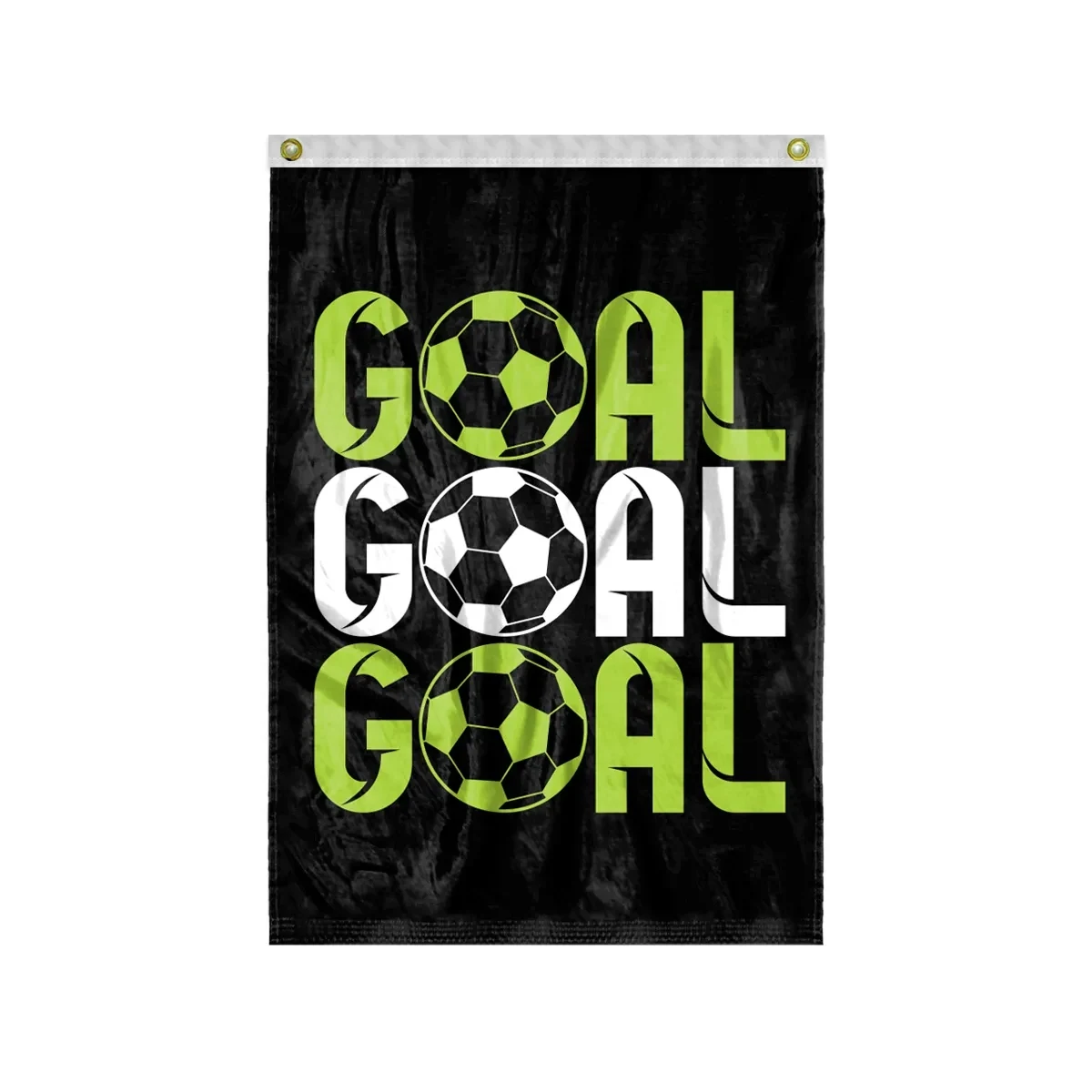 Custom Screen Sublimation Flag - 42" x 30" Silk Poly 1