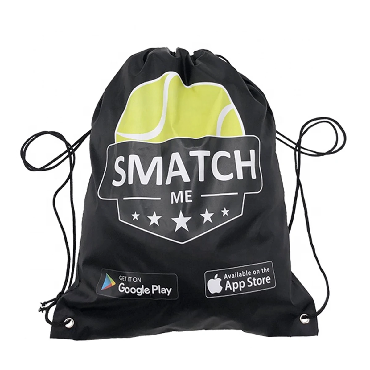Promotional Customized Football Fan Drawstring Bag 1
