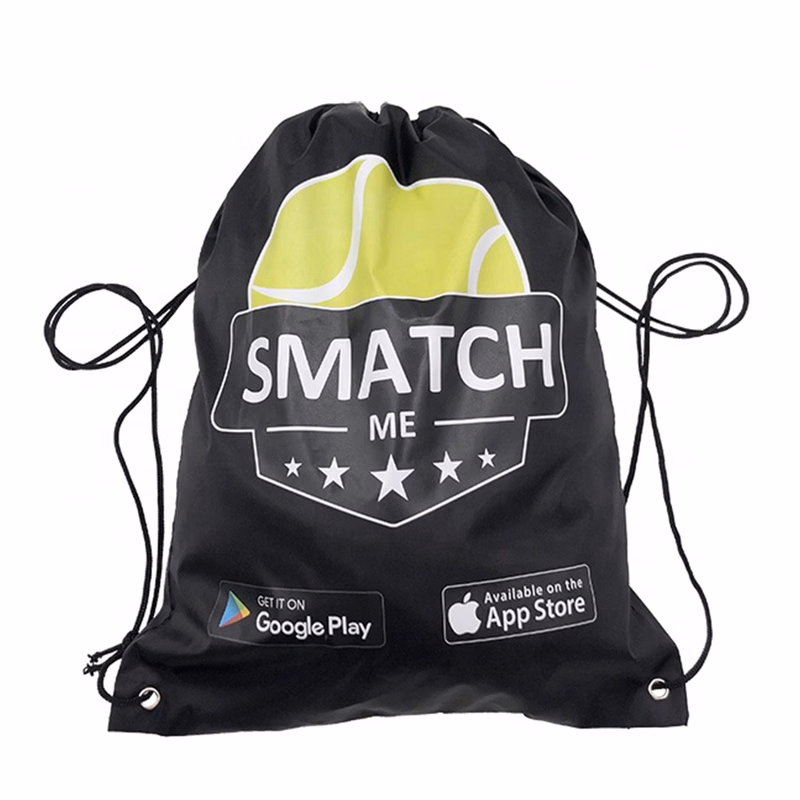 Promotional Customized Football Fan Drawstring Bag