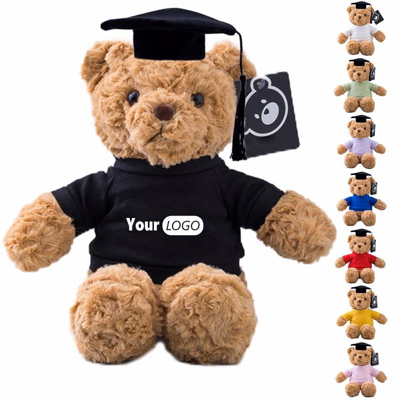 Polypropylene Fiber Graduation Ceremony Teddy Bear Doll