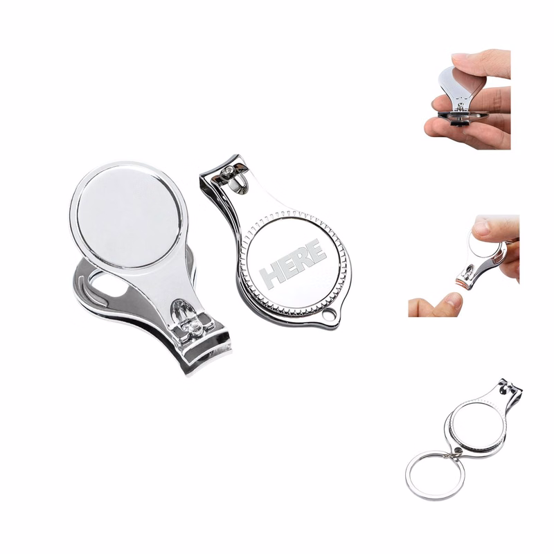 Multi-Functional Round Nail Clipper With Bottle Opener