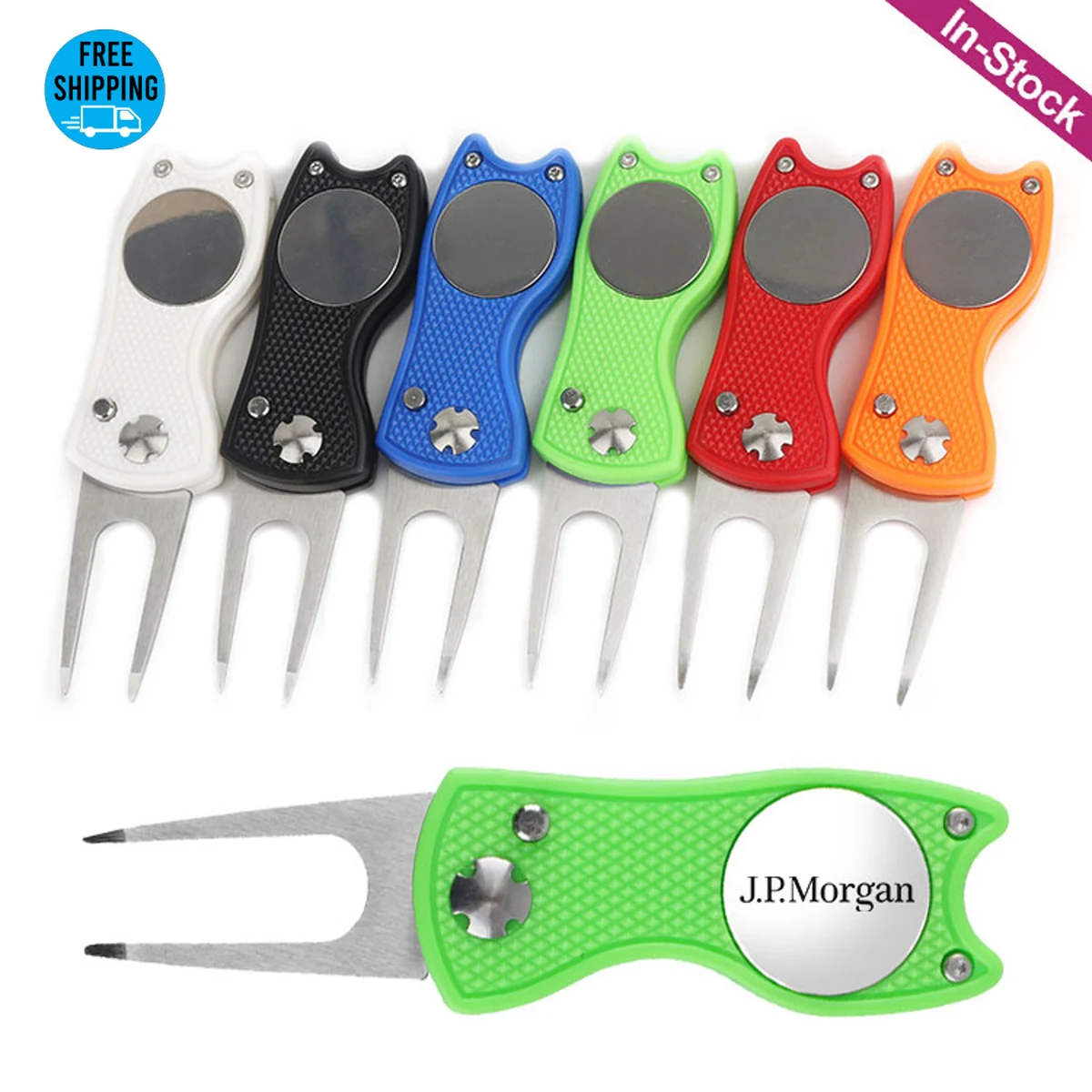 Stainless Steel Golf Divot Repair Tool 1