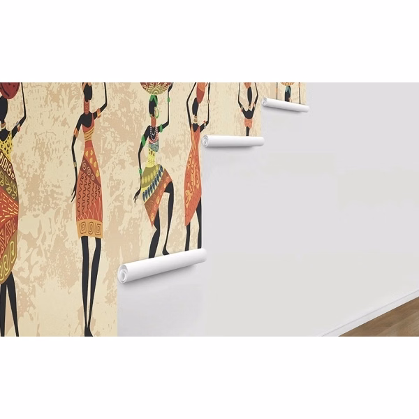 Custom printed wall paper