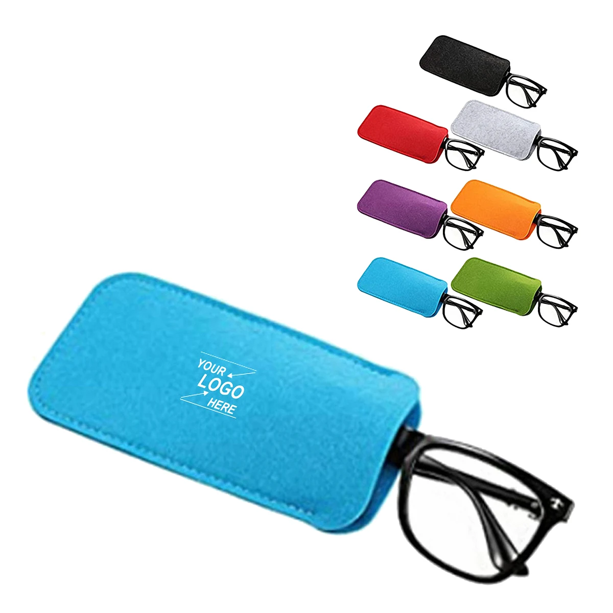 Durable Felt Sunglasses Holder 1