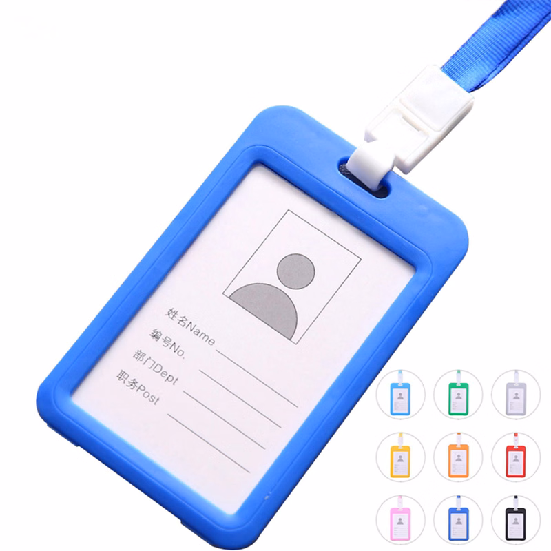 Polypropylene ID Card Holder w/Lanyard