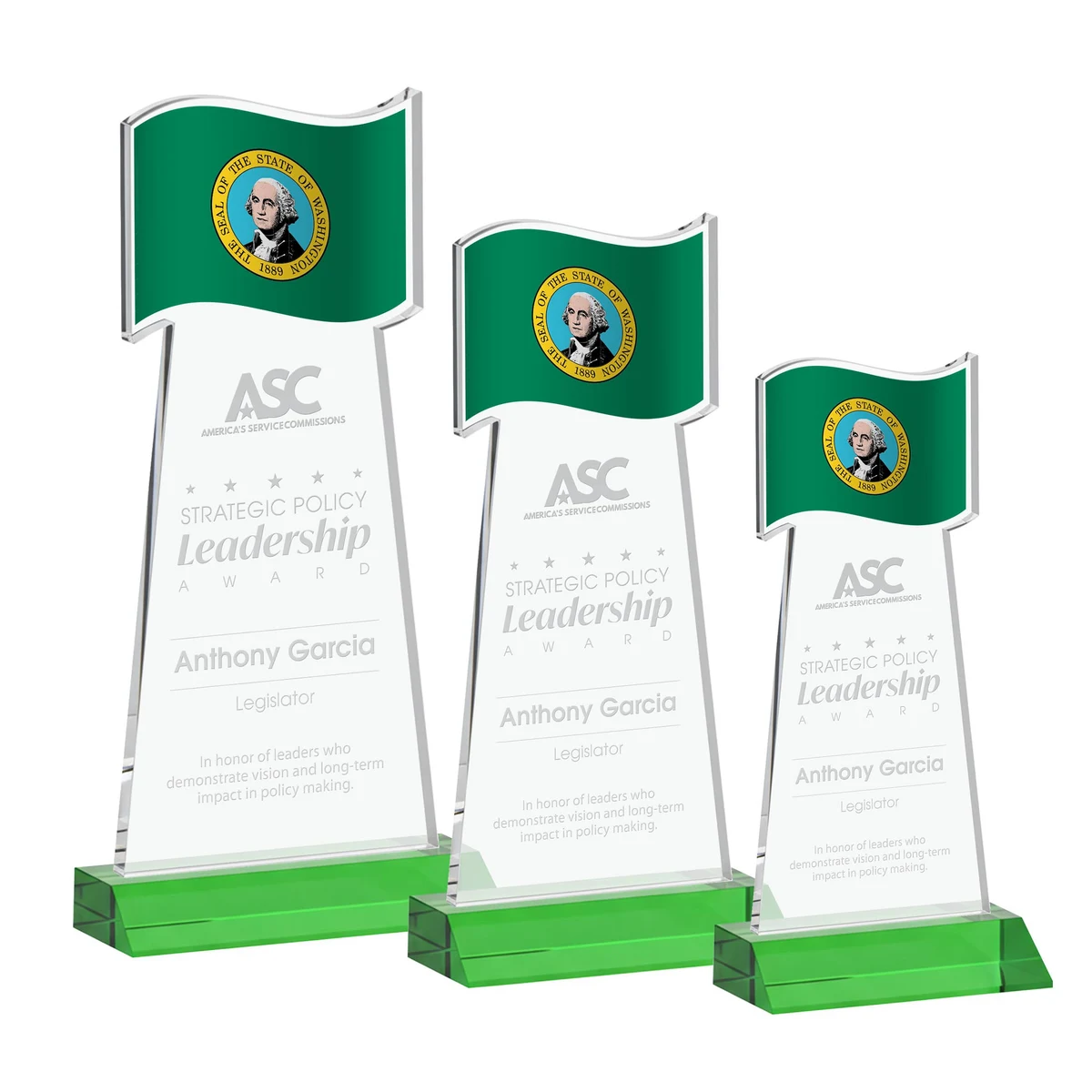 Flag Award - Green 1