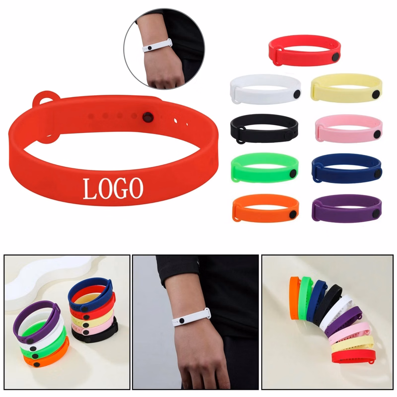 Adjustable Silicone Sports Wristband