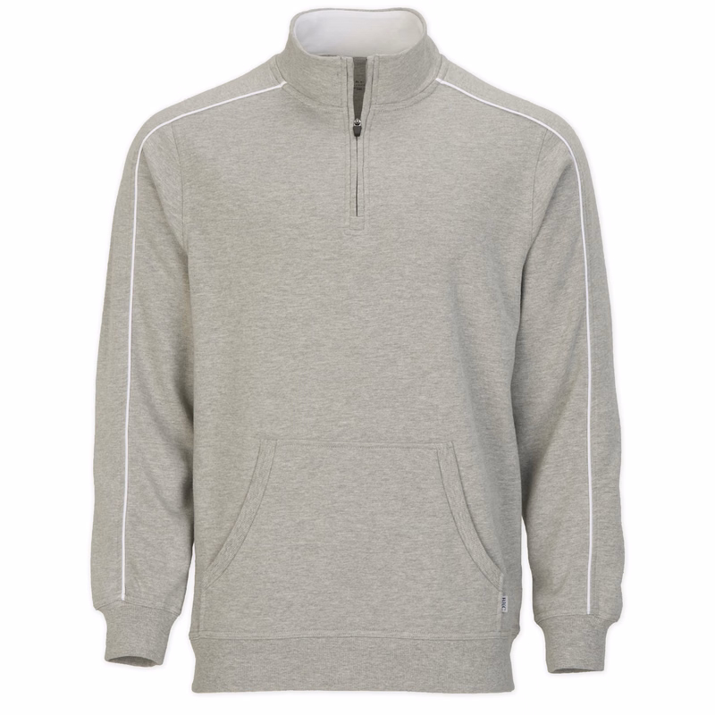 BOXERCRAFT MEN'S FRENCH TERRY QTR ZIP