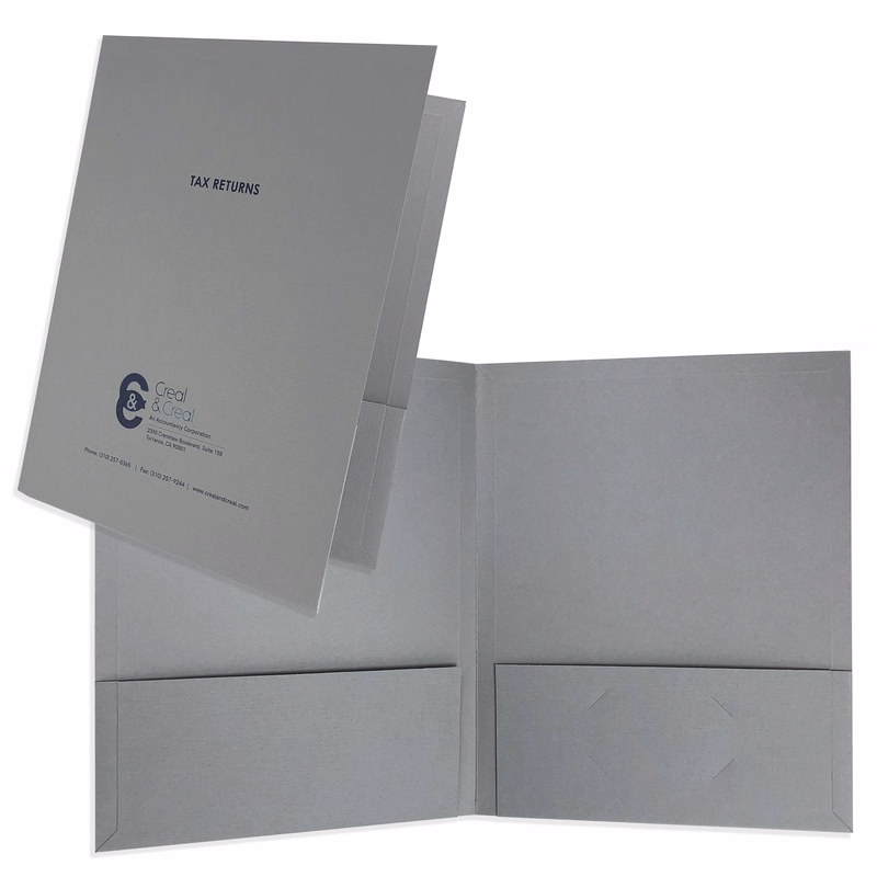 Conformer® Standard Two Pocket Folder with PMS Print