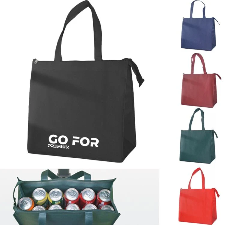 Reusable Non Woven Zippered Tote Bag 1