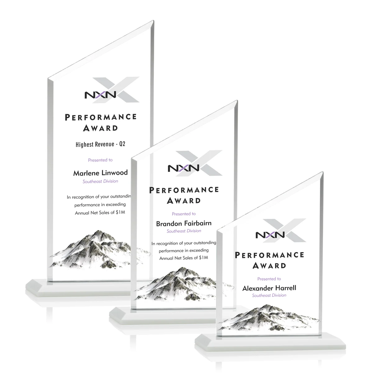 Conacher VividPrint™ Award - White 1