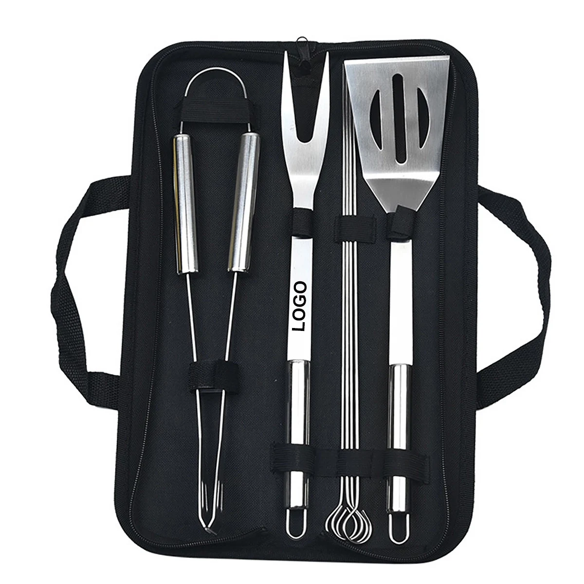 Custom BBQ Grill Accessories Tool Set - 7 pack 1