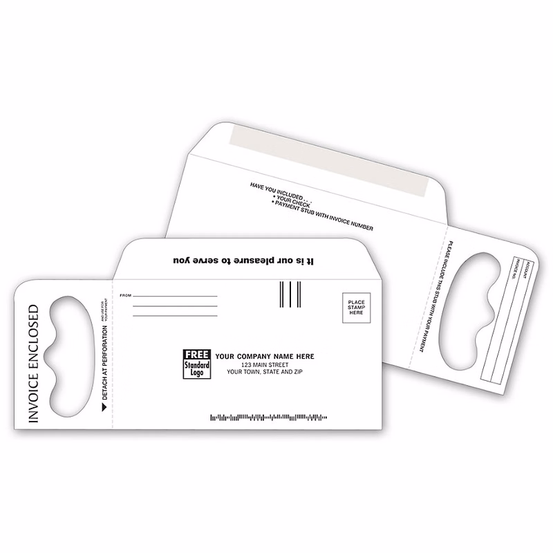 Doorknob billing envelope