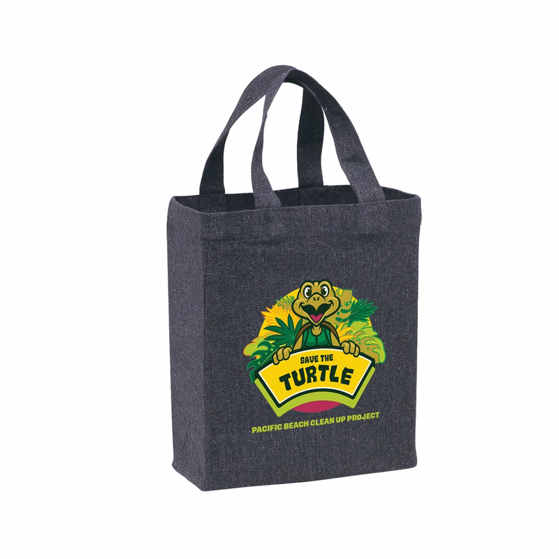 Recycled Cotton Canvas Tote Bag