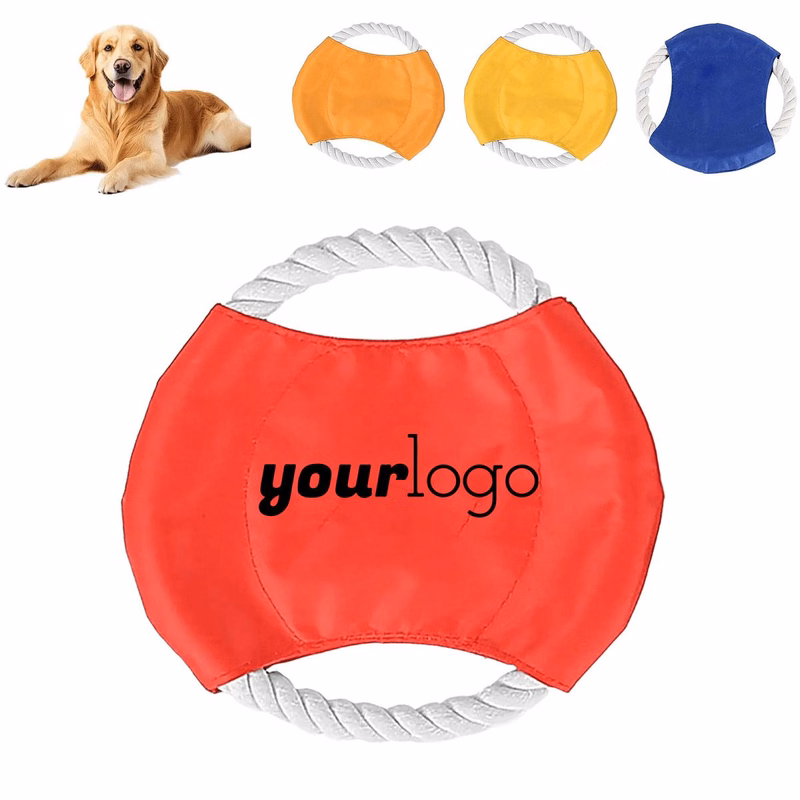 Durable Rope-Weave Dog Chew Play Disc