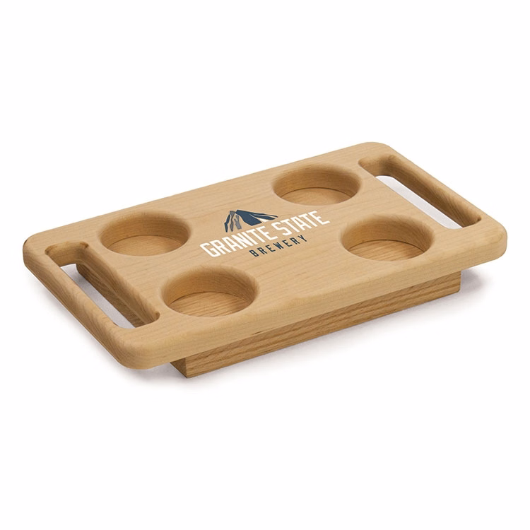 Handled Sampler Tray with 4 Slots