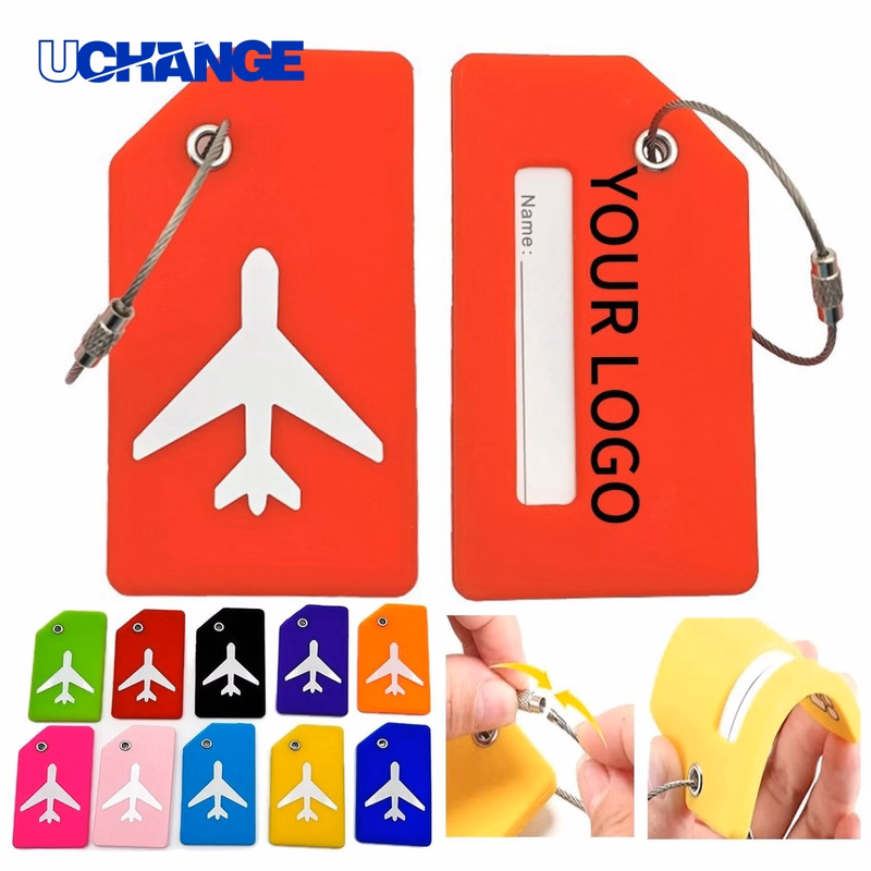 Silicone Luggage Tag for Travel