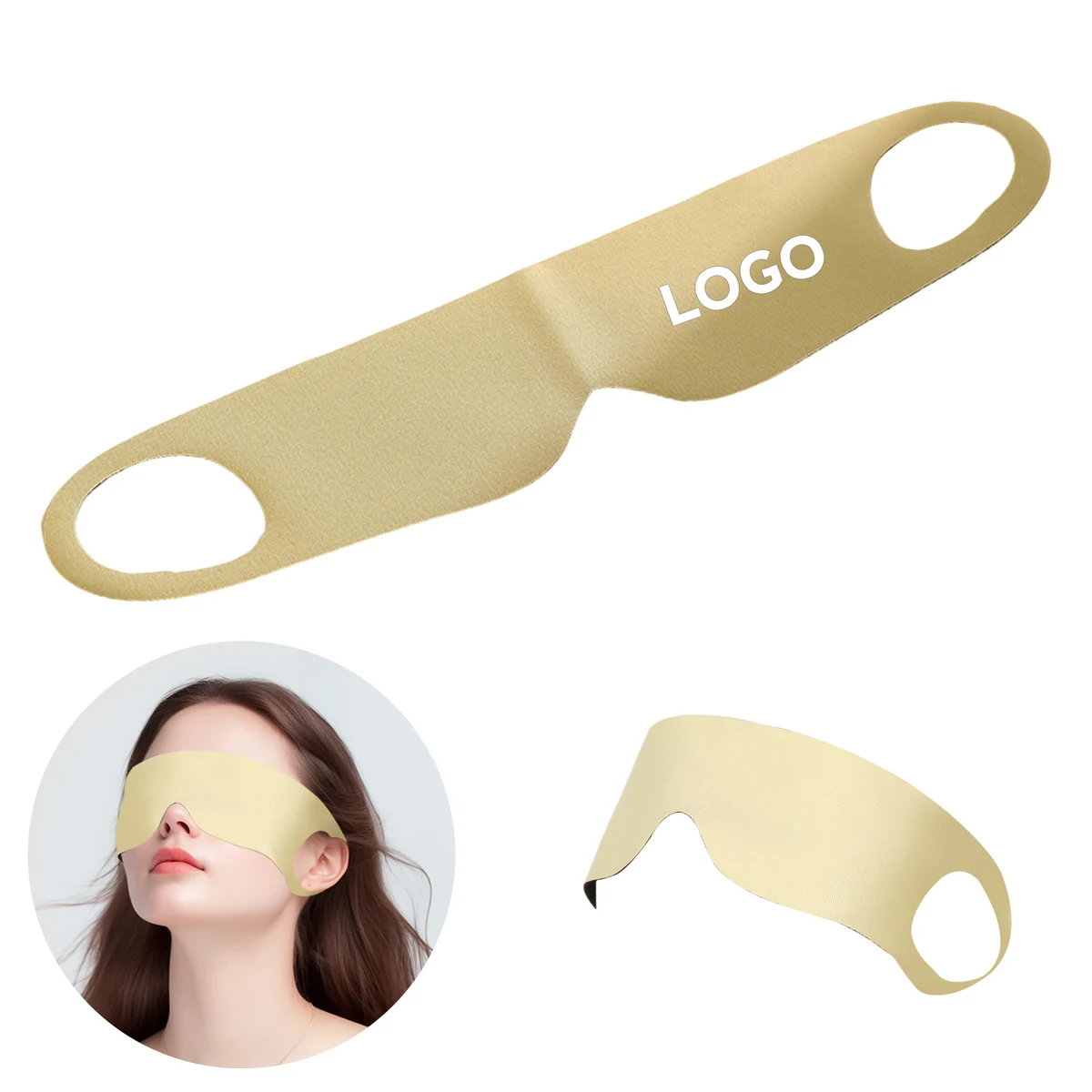 Light-Blocking Ear-Hook Sleep Mask 1