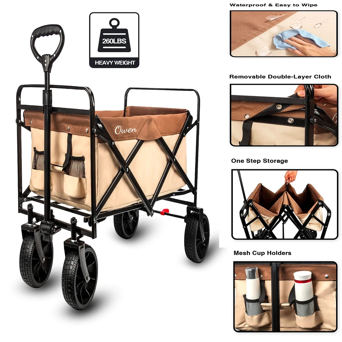 Foldable Camping Cart 1