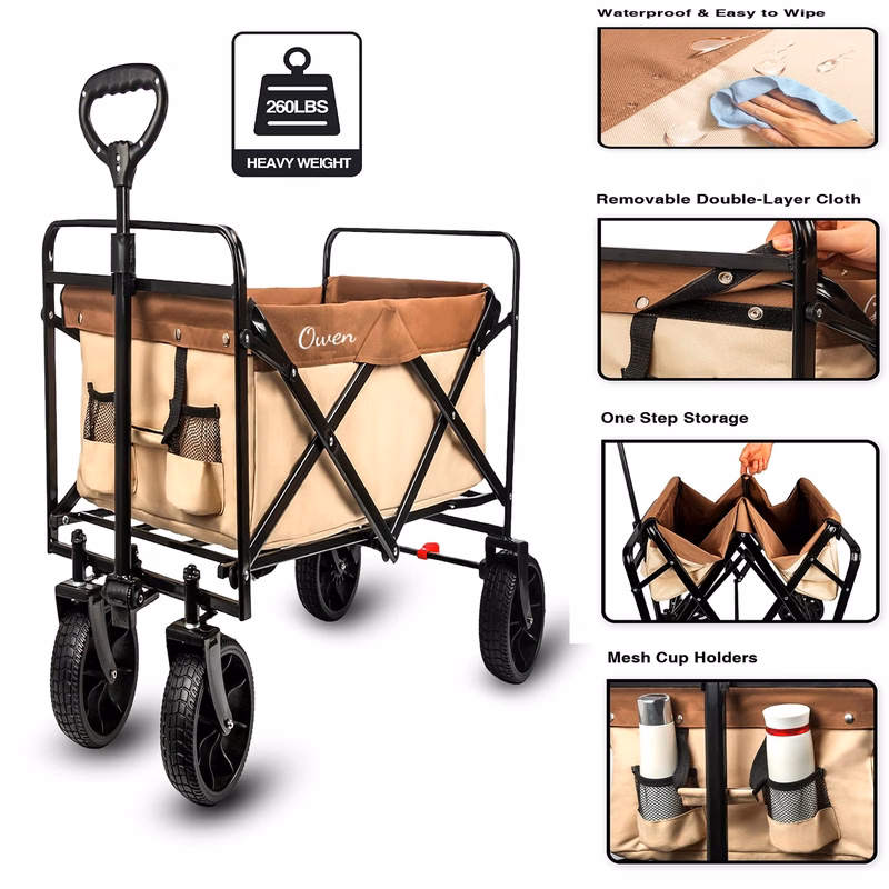 Foldable Camping Cart
