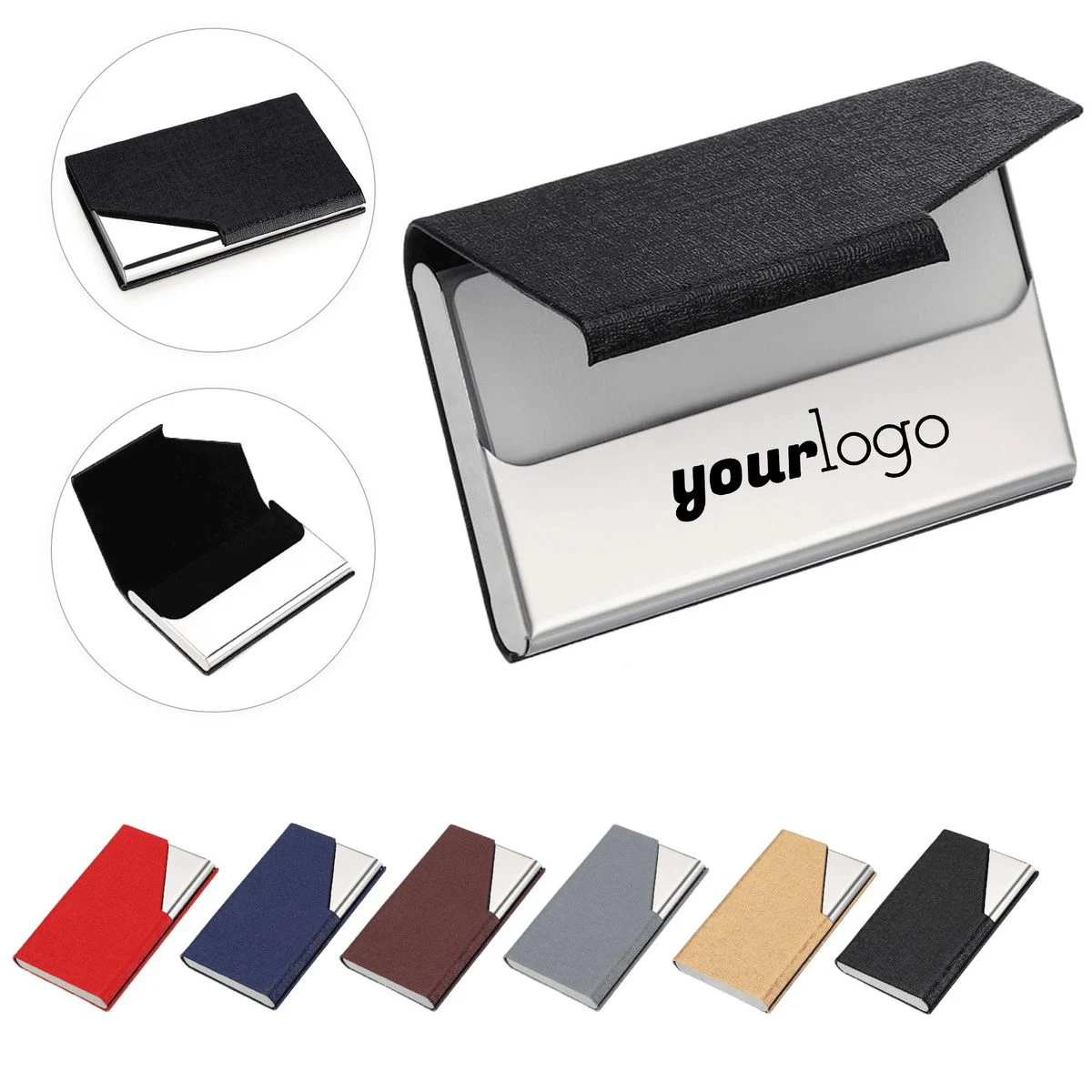 Luxury PU Leather Business Card Case 1