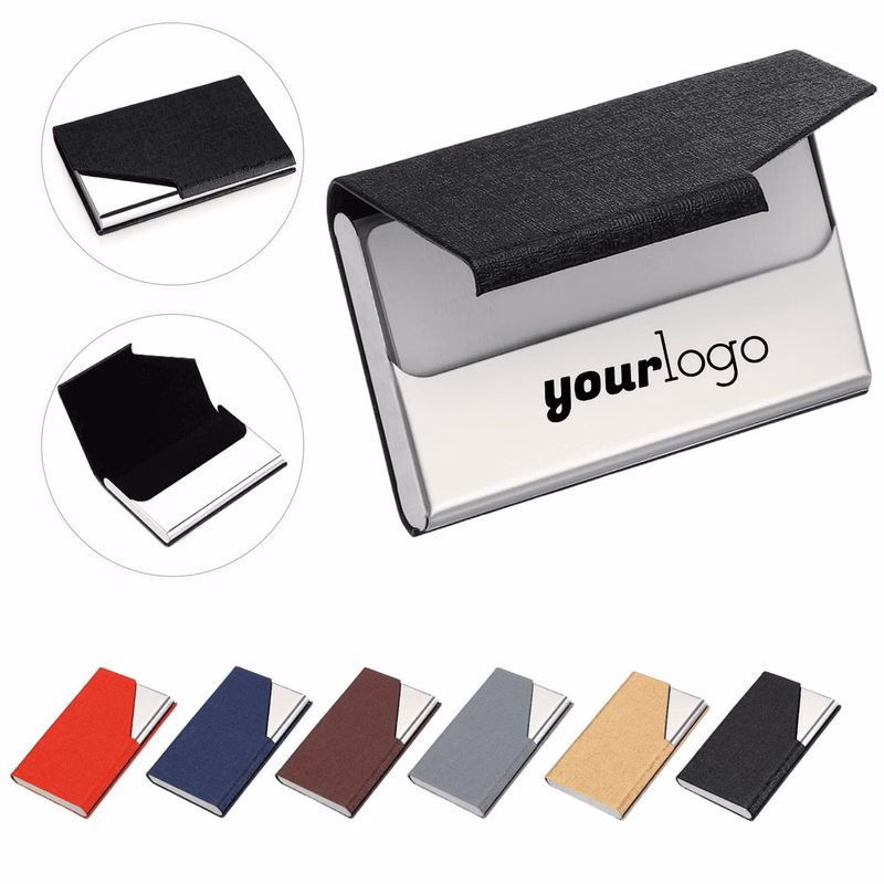 Luxury PU Leather Business Card Case