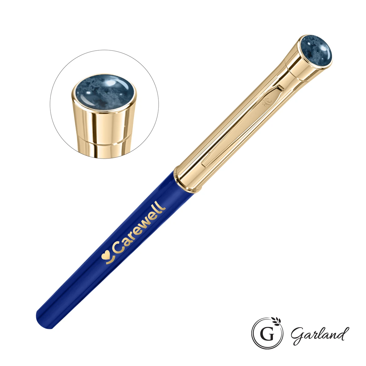 Garland® Monogram Aura Empire Felt Tip Pen - Gold Accent 1