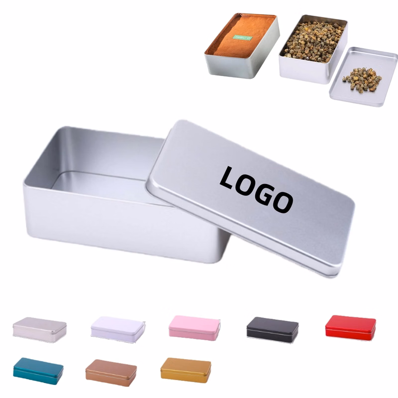 Christmas Biscuit Tin Metal Storage Gift Box Holiday Treats