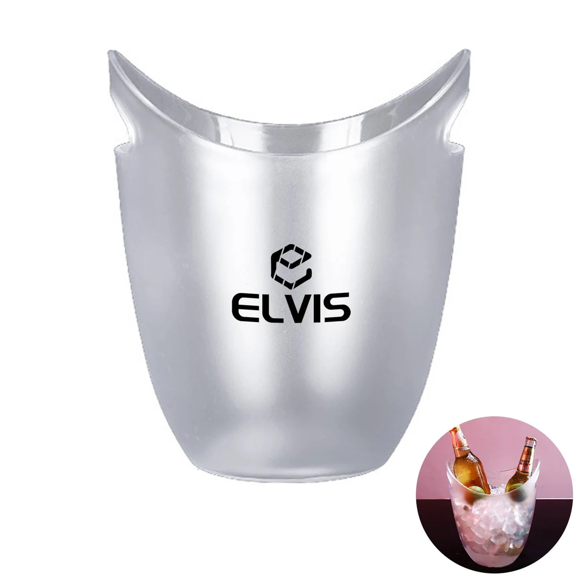 Acrylic Commercial Bar Ice Bucket 1