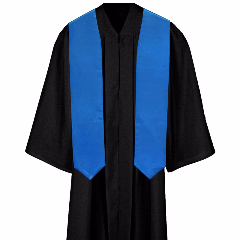 Blue Graduation Sash