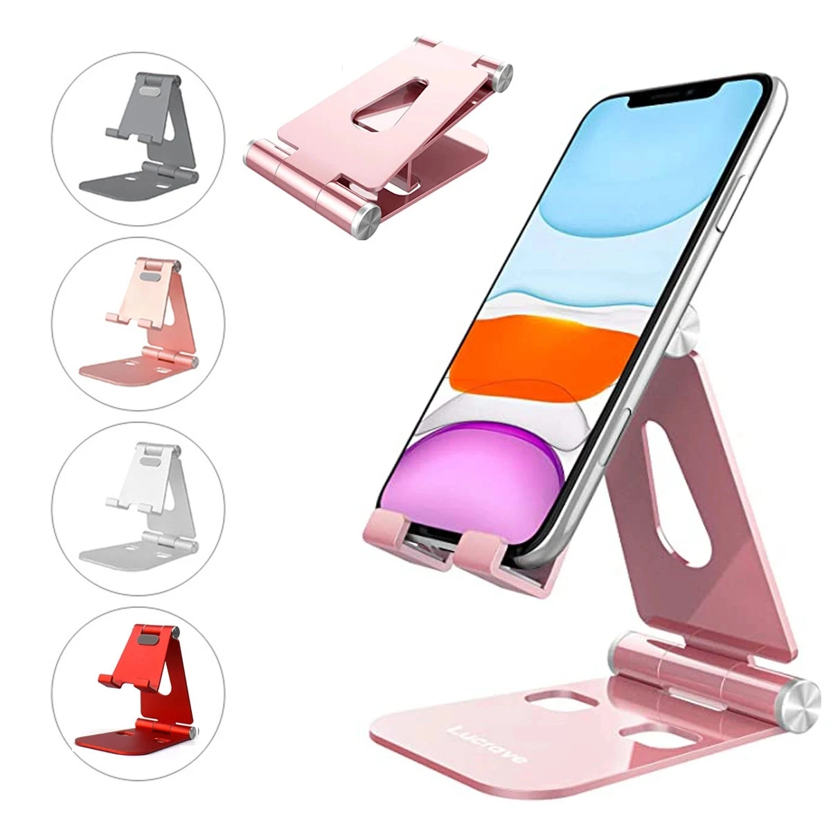 Foldable Cell Phone Holder Stand, 1