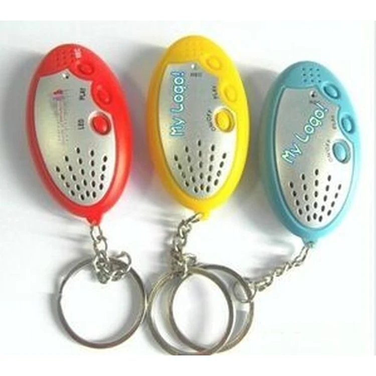 Recorder Key Chain W/ LED Flashlight 1