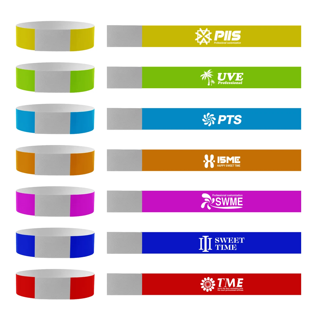 Custom Printed Paper Wristband 1