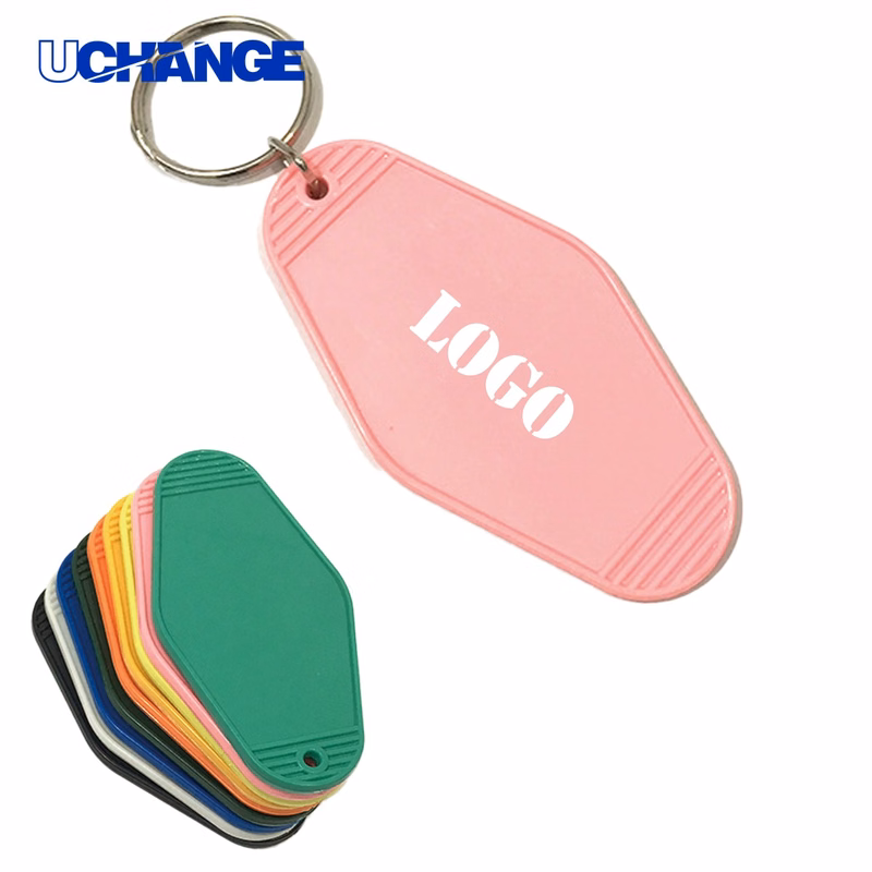 Vintage Plastic Hotel Keychain