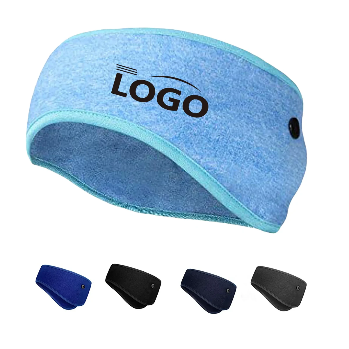 Ear Warmer Band with button 1
