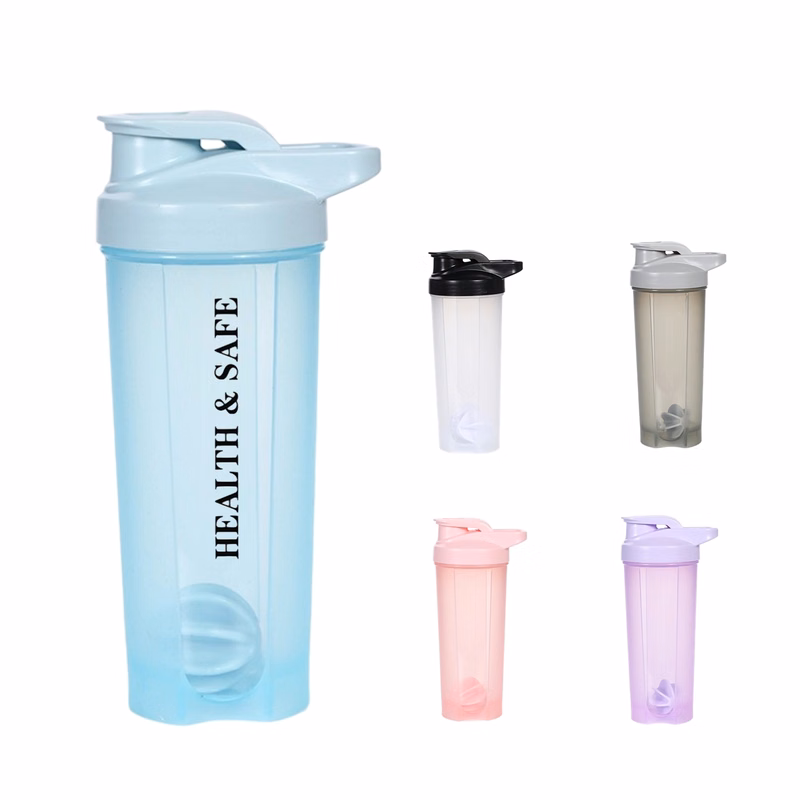 24oz Plastic Sports Shaker Bottle