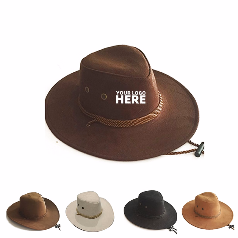 Adult Western Suede Cowboy Hat