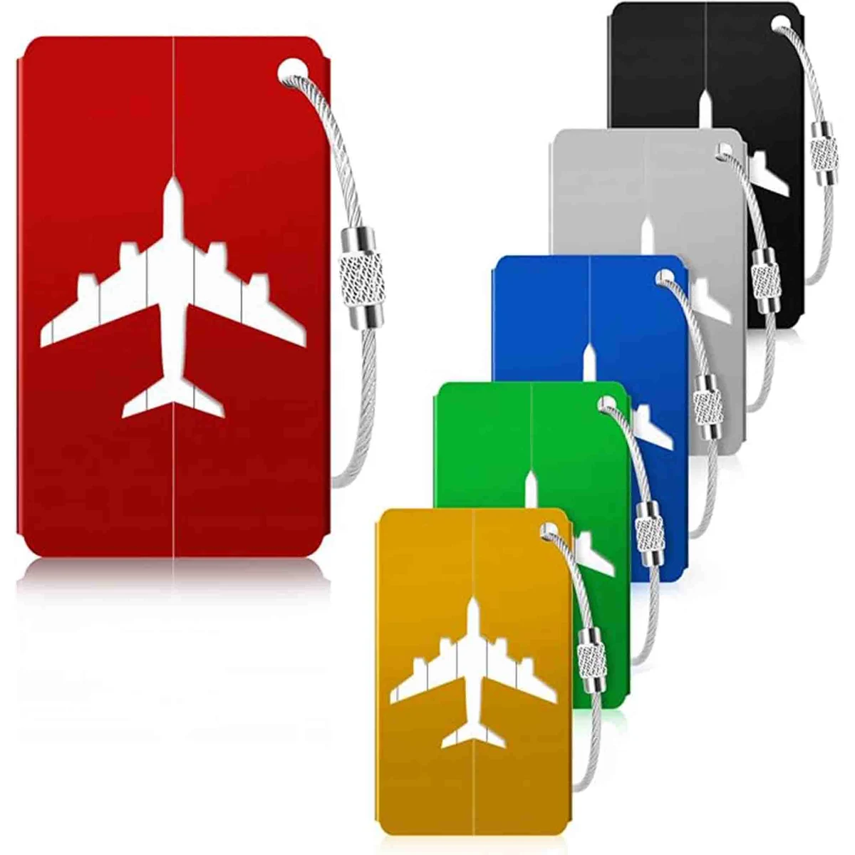 Aluminum Luggage Tag 1