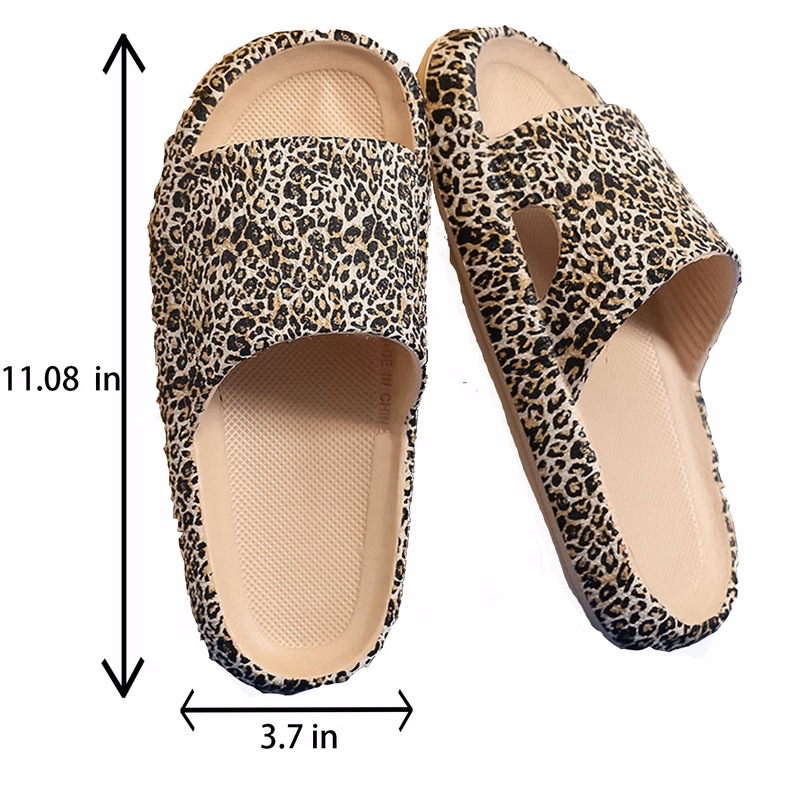 Indoor Leopard Cool Flip-Flops