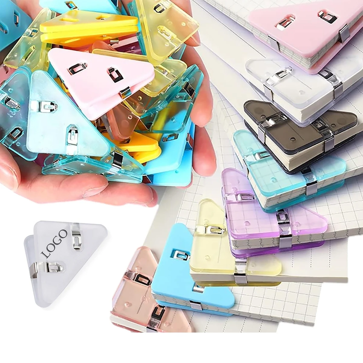 Triangle Book Page Corner Clips 1