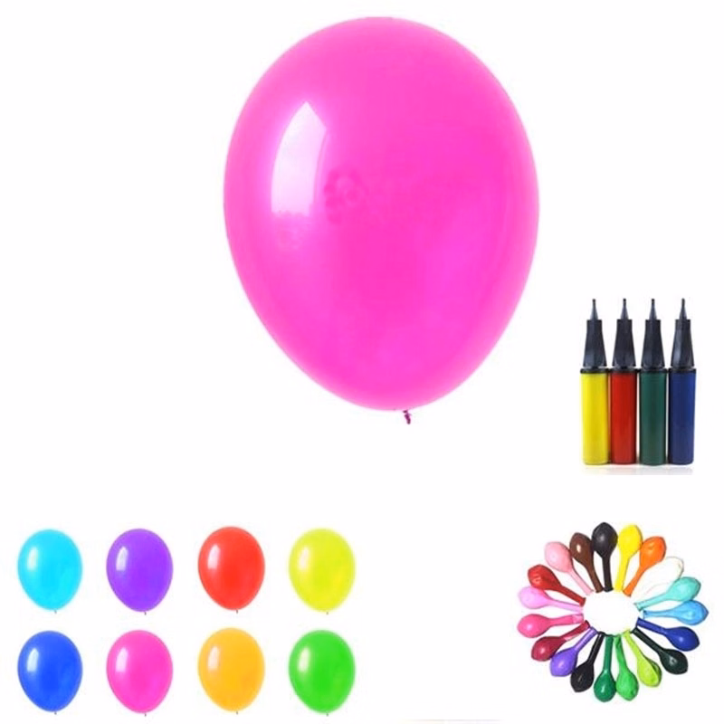 12" Celebration Wedding Party Latex Oval Balloons
